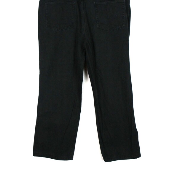 Duluth Trading Company Black Denim Boot Cut Jeans Men's Size 44x30 - Picture 8 of 11